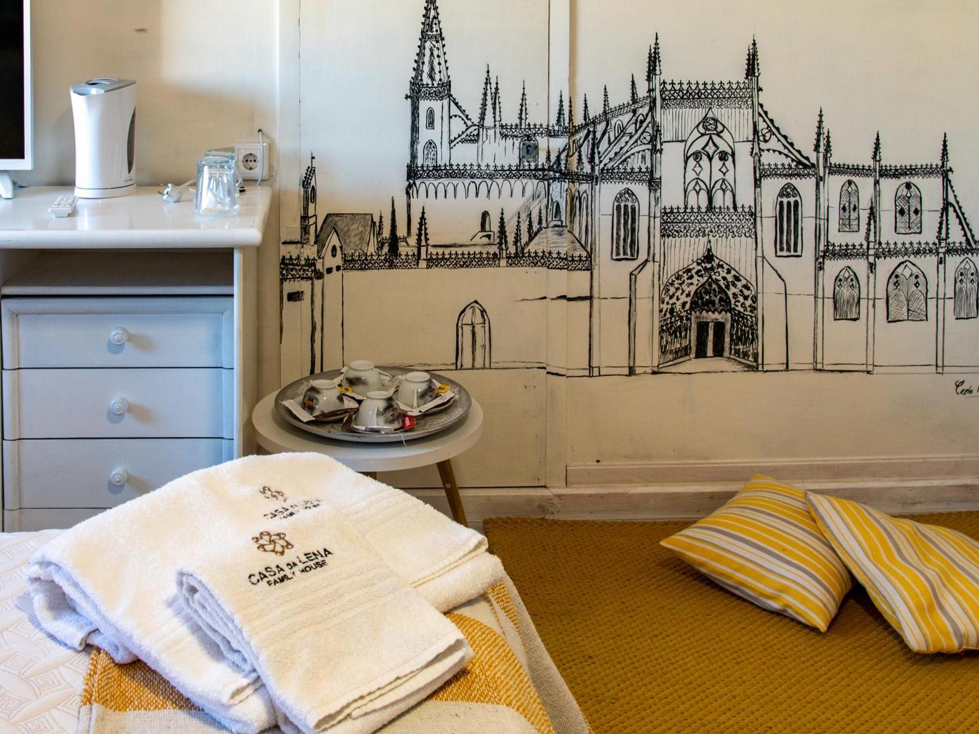 Casa Da Lena Hotel Batalha Eksteriør billede